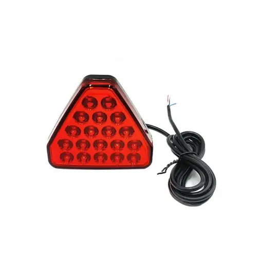 Lampă stop frână LED tip F1 12V, roșie, 20 LED-uri, carcasă neagră (1119109/A01-R) Lichidare de stoc