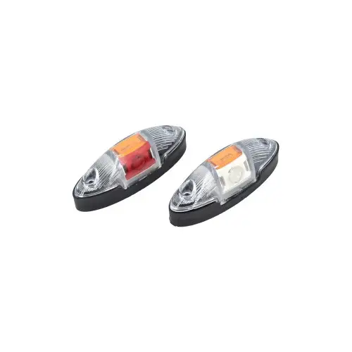 Cel mai bun preț Lampă LED de gabarit 24V tricoloră (alb/galben/roșu), 12 cm, Cod L0086