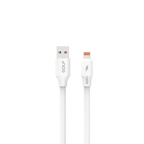 Chilipir Cablu USB-A la Lightning 120W 6A pentru iPhone, încărcare ultra-rapidă, alb (GC-98I)