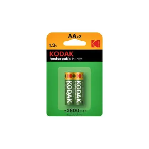 Set 2 acumulatori AA Kodak R6 Ni-MH 2600mAh 1.2V, reincarcabili Lichidare de stoc