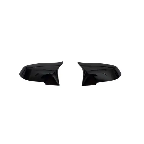 Super ofertă Capace oglinda tip Batman pentru BMW Seria 4 F32/F33/F36, negru lucios