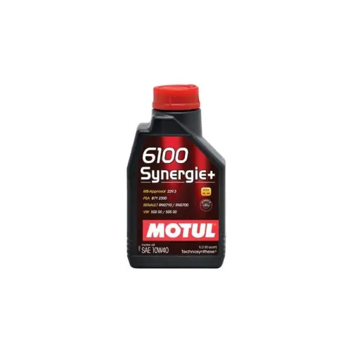 Ulei motor Motul 6100 Synergie+ 10W-40 semisintetic, 1L pentru benzină/diesel Vezi acum