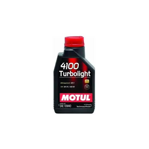 Ulei motor Motul 4100 Turbolight 10W40 1L pentru benzina si diesel Livrare rapidă