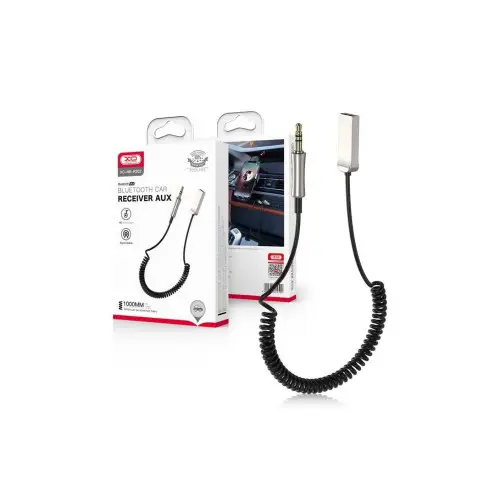 Adaptor Bluetooth auto AUX jack 3.5 mm cu USB, XO-NB-R202 (fără încărcare) Premium