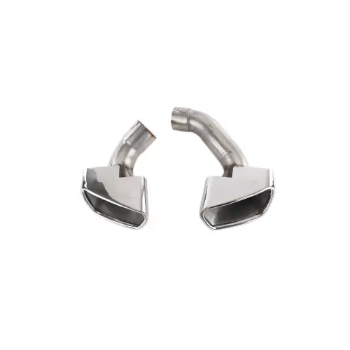 Retur gratuit Set ornamente toba argintii din inox 304, compatibile BMW X5 F15 (2 buc)