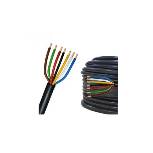 Cablu instalatie remorcă 7 fire 7x0,75 mm din cupru, preț pe metru (GZ7075) Preț promoțional