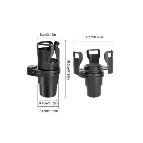 Suport pahar auto multifuncțional rotativ 360° cu bază ajustabilă, AC2380 Cumpărături sigure