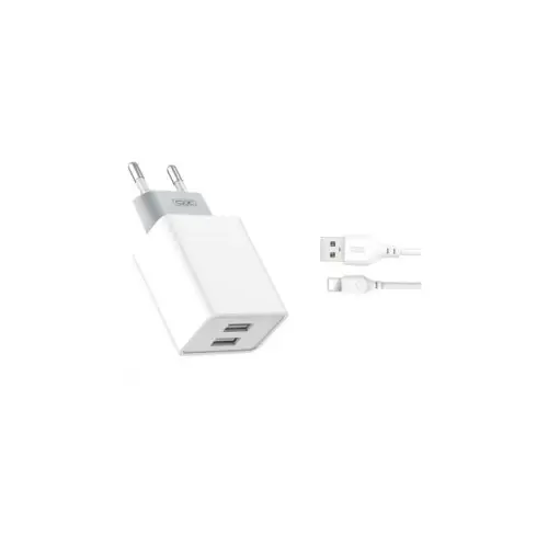 Ultima șansă Încărcător de rețea USB QC 3.0 18W cu cablu Lightning compatibil iPhone