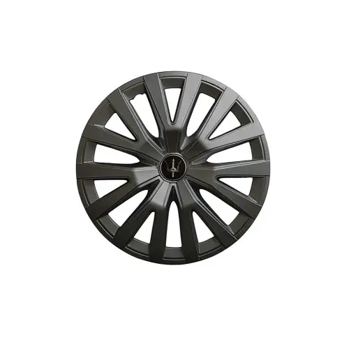 Retur gratuit Set 4 capace roți Evo 15 inch, gri antracit, pentru jante oțel (WD0-2GR-15)