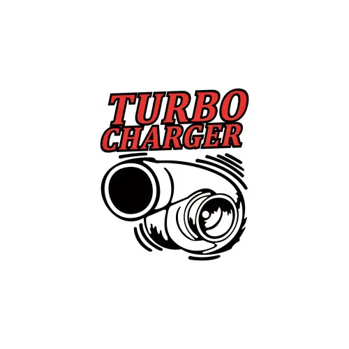 Abțibild auto Turbo Charger decorativ, autocolant rezistent 13x11 cm (XL-11) Ofertă specială