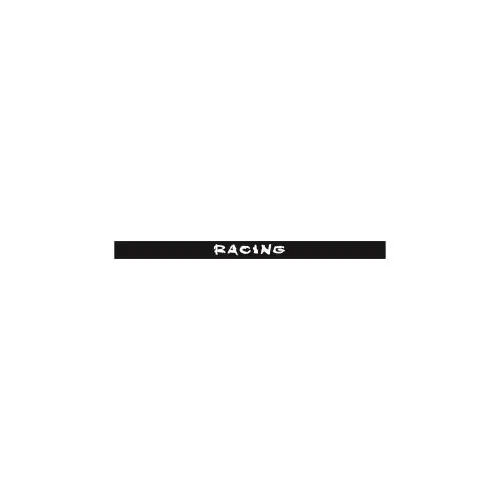 Abțibild parasolar Racing pentru parbriz/lunetă, 130x8,5 cm, culori diverse Calitate înaltă