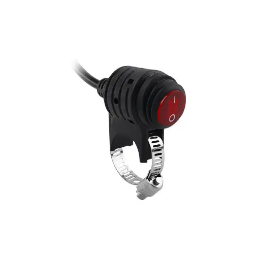 Buton ghidon moto/ATV cu suport metalic, impermeabil – HL014 Reducere specială