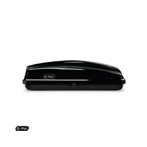 Preț redus Cutie portbagaj plafon PSN 310L negru lucios, ABS rezistent, montaj pe bare (M1310)