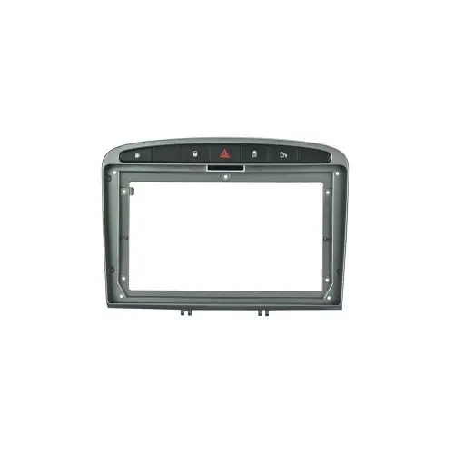 Preț promoțional Ramă navigație 9" cu cablaj și modul CANBUS pentru Peugeot 308 I (2007–2013), gri antracit