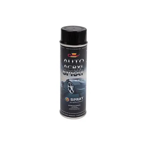 Comandă acum Spray vopsea negru lucios RAL9005 Champion, profesional, 500 ml