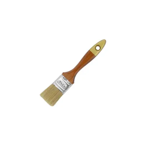 Disponibil imediat Pensulă profesională 36 mm din păr natural TOPS 60, mâner lemn lacuit