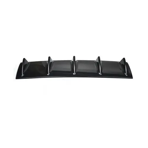 Expediere rapidă Difuzor bară spate universal negru lucios din ABS, 54 x 18 cm (UNIV-044)