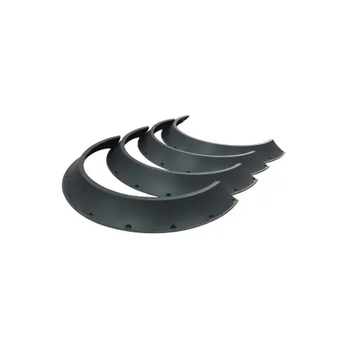 Reduceri Set overfender universal pentru protecția aripilor, negru mat, flexibil, 80 cm (4 buc)