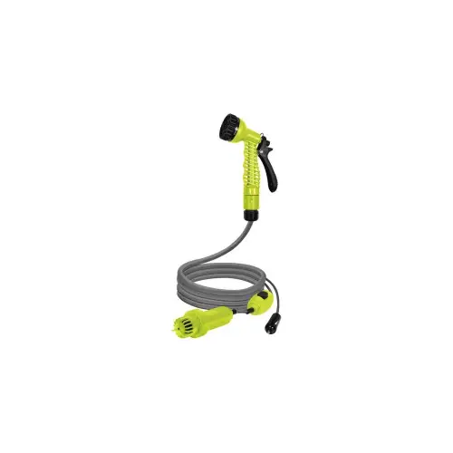 Ultima șansă Pistol de stropit portabil 12V cu pompă, 20 L/min, 7 funcții, IPX8