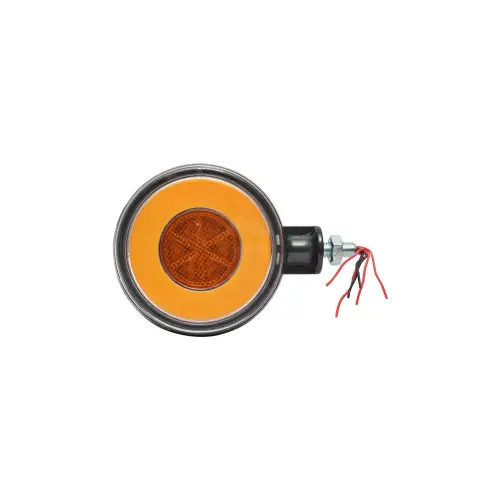 Lampă gabarit LED portocalie tip neon sub oglindă camion, 12–24V, M10 (FR-0332) Preț mic