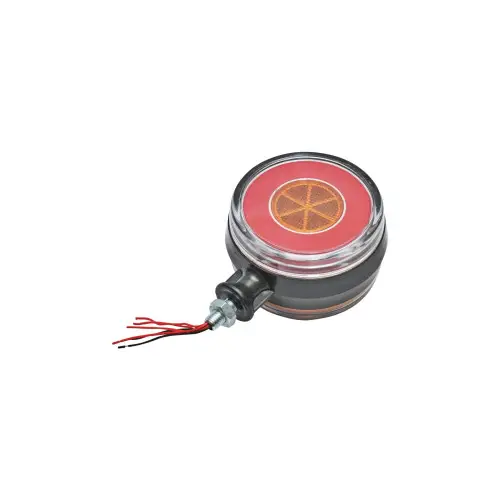 Lampă gabarit LED roșu-alb tip neon pentru sub oglindă camion, M10, 12–24V (FR 0332) Premium