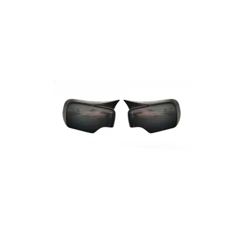 Capace oglindă tip Batman, negru lucios, compatibile BMW Seria 3 E46 (1998–2005) Disponibil imediat