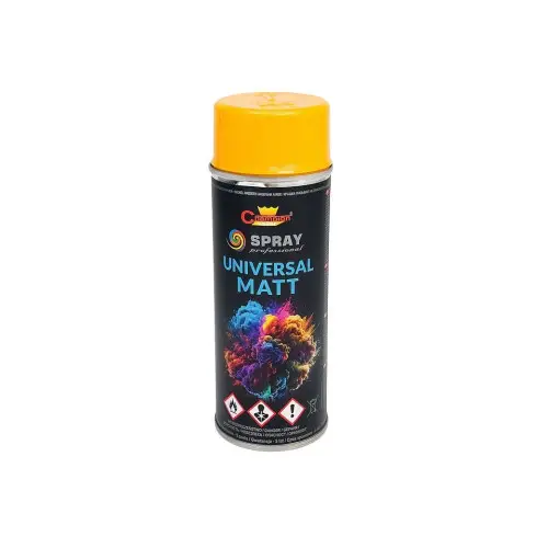 Spray vopsea galben mat Champion RAL 1023, universal, 400 ml Preț redus