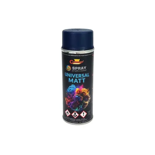 Livrare expres Spray vopsea albastru mat RAL 5010 Champion, universal, 400 ml
