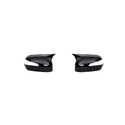 Set capace oglinzi tip Batman, negru lucios, pentru Honda Civic FD6 2006–2011 Plată sigură