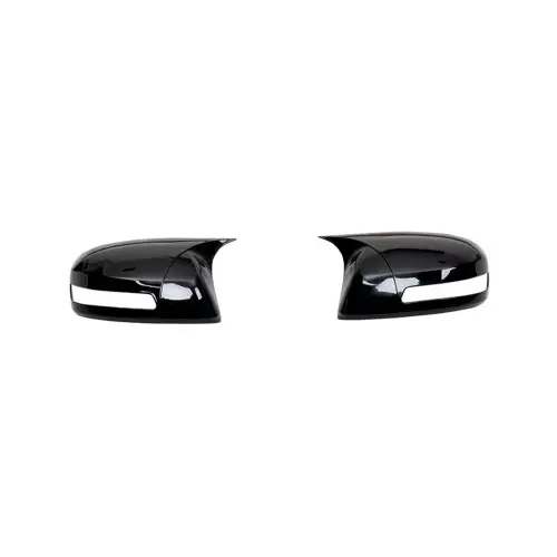 Disponibil imediat Capace oglinda tip Batman, negru lucios, pentru Honda Civic FB7 (2012–2016), set 2 buc