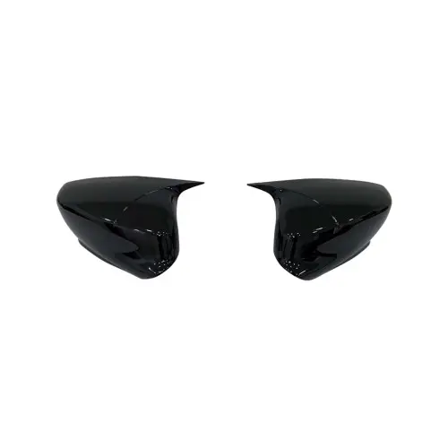 Chilipir Capace oglindă tip Batman negru lucios pentru Citroen Cactus 2014-2017, set 2 buc