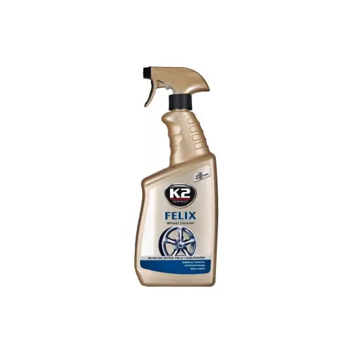 Preferatul clienților Solutie pentru curatat jante din aluminiu si aliaj K2 Felix, 770 ml (K167M)