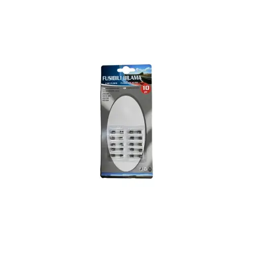Set 10 siguranțe auto din sticlă 20 mm, amperaje mixte (Cod T131) Super ofertă