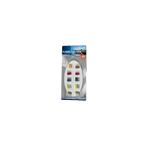 Set 10 siguranțe auto Micro 3, amperaje mixte, cod T101-3 (OEM) Livrare gratuită