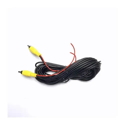 Livrare expres Cablaj universal pentru cameră marșarier 20 m cu mufe RCA și alimentare 12V