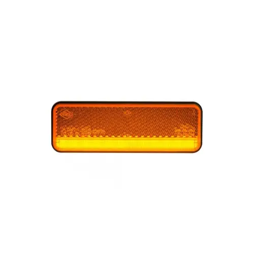 Lampă gabarit LED 102x35 mm galbenă NEON 12-24V IP68, LD 2435 Reducere extra