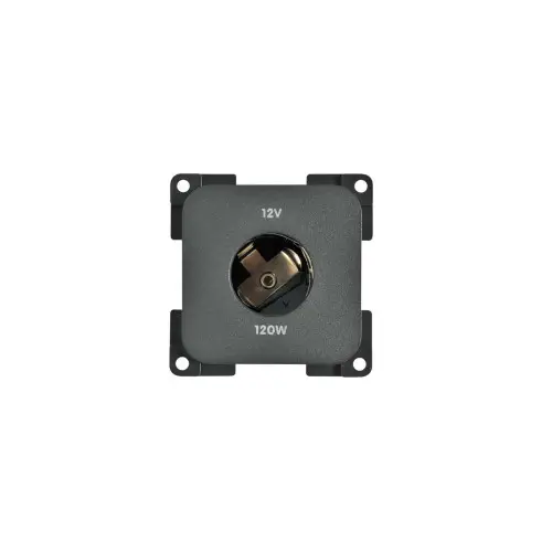 Priză brichetă auto 12V încastrabilă 10A 120W, neagră, DS1201 Bestseller