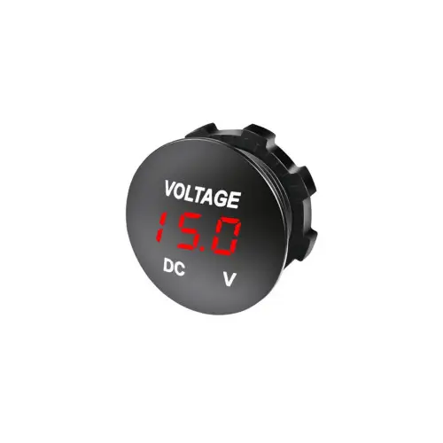 Voltmetru digital auto 5-30V (12-24V) cu afisaj LED rosu, DS400B Livrare rapidă