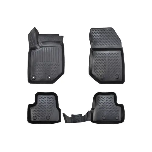 Set covorase auto tip tavita pentru Jeep Avenger 2023+ (benzina), TPE negru, 4 buc Cel mai bun preț