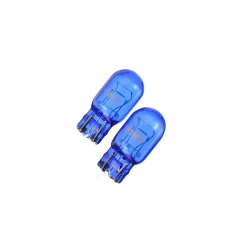 Reduceri Set 2 becuri auto T20 7443 12V, 2 faze 5/21W, albastru, pentru Logan II