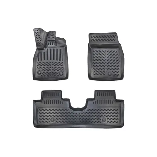Reducere de preț Set covorase cauciuc tip tavita pentru Ford Mustang Mach‑E 2021+ (4 buc)