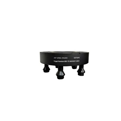 Distantier jante auto 5x112 30mm negru, prindere dubla, 5 prezoane M14x1.5, 66.5 Ultima șansă