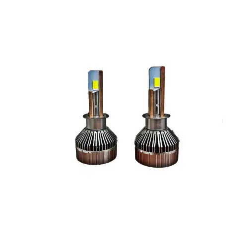 Vezi acum Set becuri LED H1 6000K Canbus 12-24V, 300W, 35000 lm, racire activa