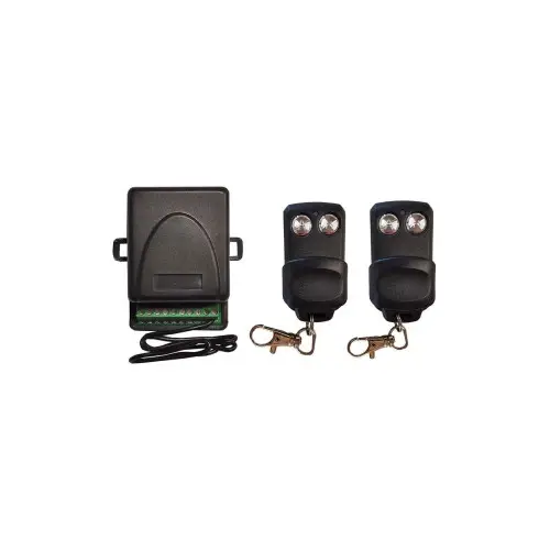 Kit receptor 433.92 MHz cu 2 telecomenzi pentru automatizari porti si bariere Mai ieftin