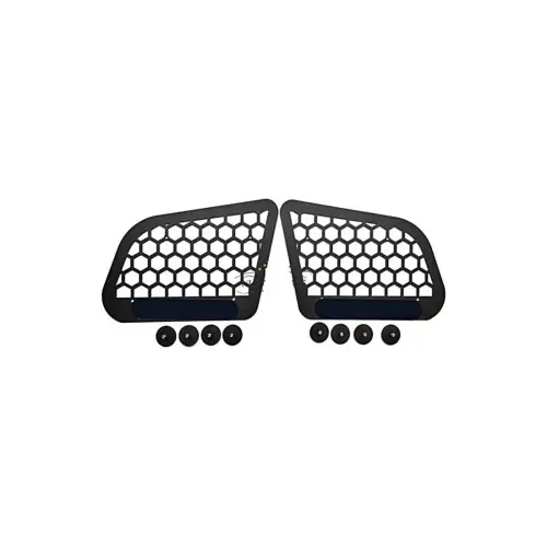 Set protectie geam spate metalica neagra pentru Dacia Duster I 2010-2018, SS-D1 Bestseller