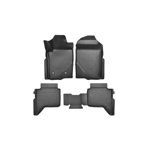 Popular Set covorașe auto din cauciuc tip tăviță pentru Ford Ranger T6.2 P703 2023+ (4 piese)