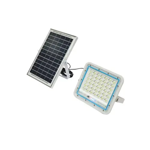 Plată securizată Proiector LED solar 100W cu panou 8W, baterie 5000mAh și telecomandă IP66