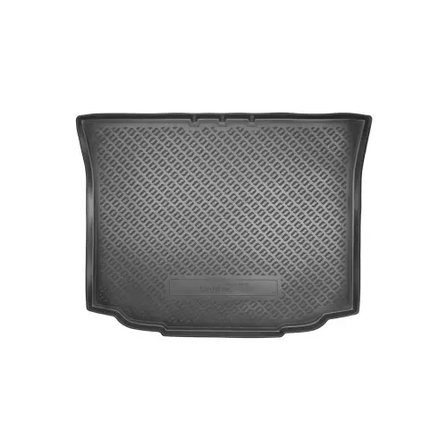 Livrare gratuită Covor portbagaj tip tavita pentru Skoda Roomster 2006-2015, negru, bordura 4.5 cm