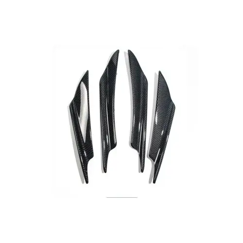 Set 4 ornamente pentru bara aripioare EVO, finisaj carbon (ART-EVO2) Popular