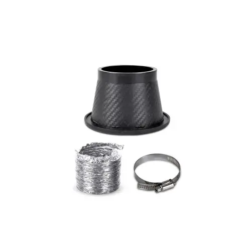 Sistem admisie aer auto rotund universal, design carbon, ABS – ADM02 Plată securizată